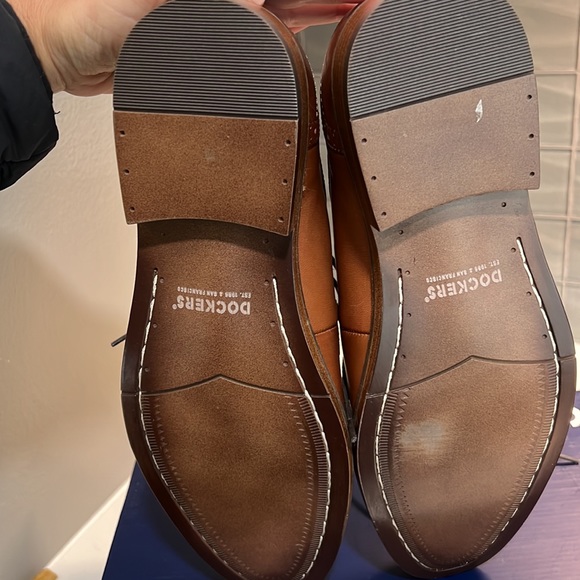 Dockers Mens dress shoes brown Size 8 - Picture 5 of 5